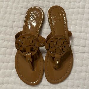 Tory Burch Patent Miller sandals 7.5